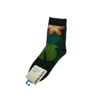 جوراب فانتزی طرح برکه نیم ساق lucky socks