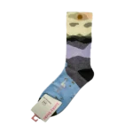 جوراب ساق بلند فانتزی طرح طبیعت برند lucky socks