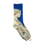 جوراب فانتزی ساق بلند طرح مینیمال یونانی برند lucky socks